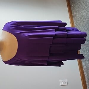 NWOT Susan Graver purple blouse
